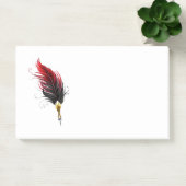 Federnstift mit Goldnippe Post-it Klebezettel (Büro)