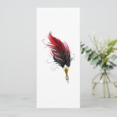 Federnstift mit Goldnippe Save The Date (Stehend Vorderseite)