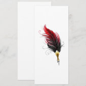 Federnstift mit Goldnippe Save The Date (Vorne/Hinten)