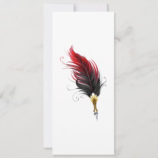 Federnstift mit Goldnippe Save The Date (Vorderseite)