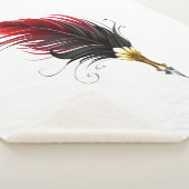 Federnstift mit Goldnippe Sherpadecke (3/4)