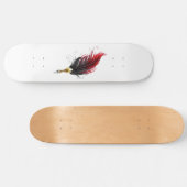 Federnstift mit Goldnippe Skateboard (Horizontal)