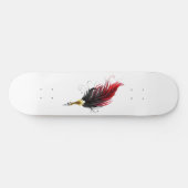 Federnstift mit Goldnippe Skateboard (Horizontal)