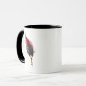Federnstift mit Goldnippe Tasse (Vorderseite Links)