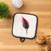 Federnstift mit Goldnippe Topflappen (Oben Unten)