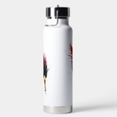 Federnstift mit Goldnippe Trinkflasche (rechts)