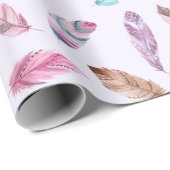 Federpapier Geschenkpapier (Rolleneckpunkt)