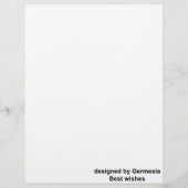 Federpostkarte Flyer (Hinten)