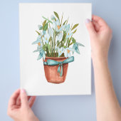 Federpostkarte Flyer (Hand)