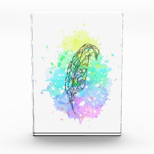 Federpostkarte Fotoblock (Vorderseite)