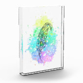 Federpostkarte Fotoblock (Links)