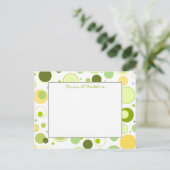 Federpunkte Postkarte (Stehend Vorderseite)