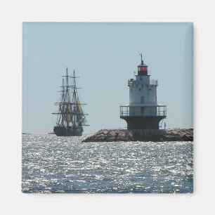 Federpunktleuchte Magnet