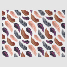 Federreihen Design 1 Seidenpapier