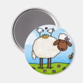Federschafmagnet Magnet (Vorderseite/Rückseite)
