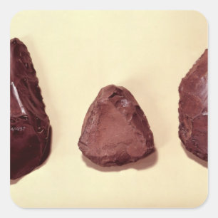 Federspitzen Quadratischer Aufkleber