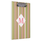 Federstreifen mit Monogramm Zwischenablage Klemmbrett (Rechts)