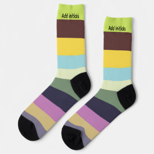 Federstreifen Socken