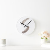 Federuhr Runde Wanduhr (Zuhause)