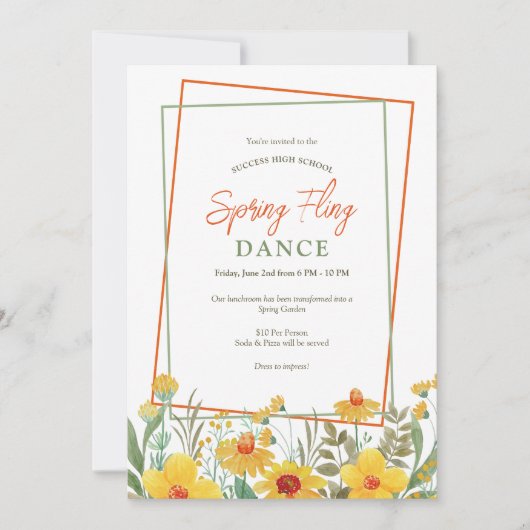 Federung Einladung (Vorderseite)