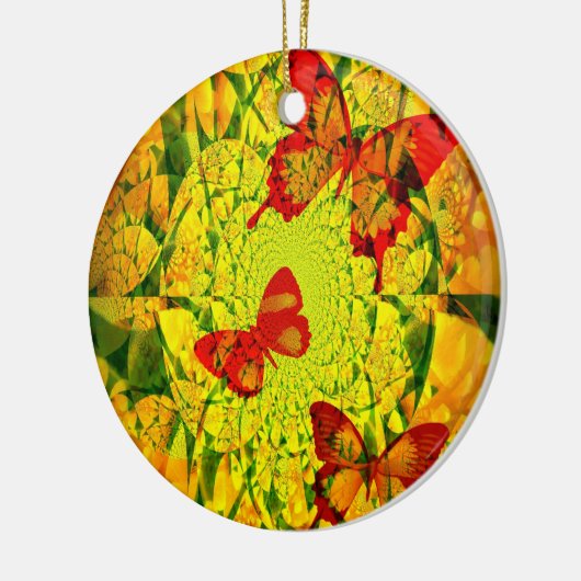 Federung Keramik Ornament (Links)