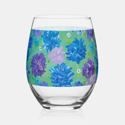 Federung Weinglas Ohne Stiel (Rückseite)