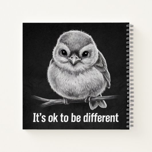 Federvogel Notizblock (Rückseite)