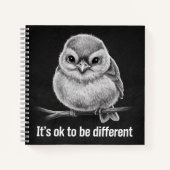 Federvogel Notizblock (Vorderseite)