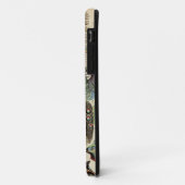 Federvogel-Wildlife-Antike-Federn Case-Mate iPhone Hülle (Hinten/Links)