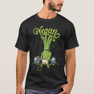 Federzwiebelschwung Vegane Gewichtszunahme T-Shirt