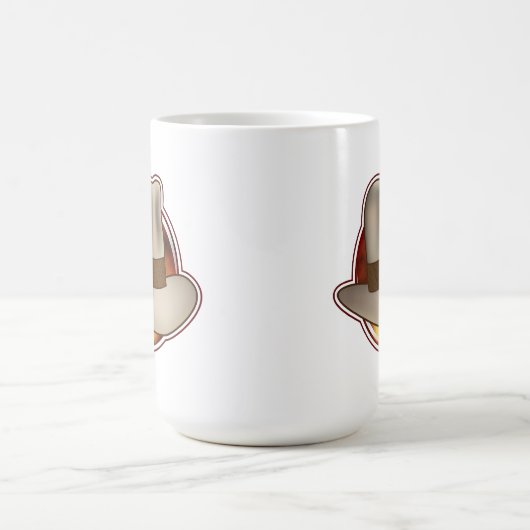 Fedora Chronicles' Big Fire Red logo Mug Kaffeetasse (Mittel)