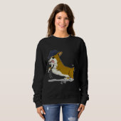 Fedora Corgi Sweatshirt (Vorne ganz)
