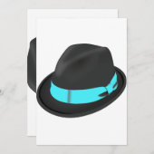 Fedora-Einladung Einladung (Vorne/Hinten)