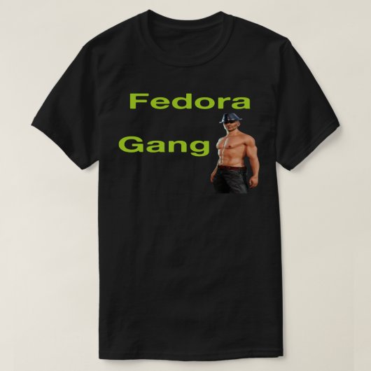 Fedora Gang T-Shirt (Design vorne)