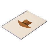 Fedora-Notizbuch Notizblock (Linke Seite)