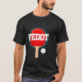 Fedot Name Boys Tischtennis Ping Pong Game Racket T-Shirt (Vorderseite)