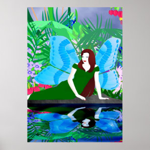 Fee am Teich Poster