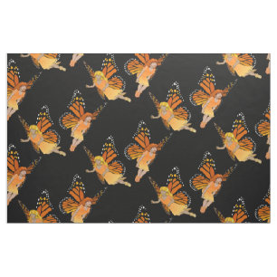 Fee Art Fabric Butterfly Fairy Muster Stoffe