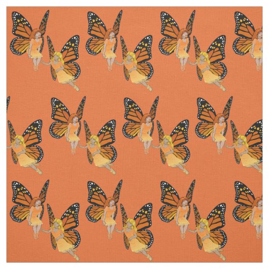 Fee Art Fabric Butterfly Fairy Muster Stoffe (Muster)