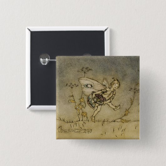 Fee Arthurs Rackham |, Illustration von 'einem Button (Vorne & Hinten)