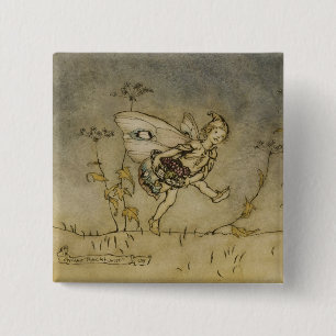 Fee Arthurs Rackham , Illustration von 'einem Button
