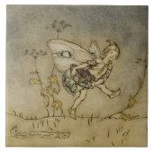 Fee Arthurs Rackham |, Illustration von 'einem Fliese (Vorderseite)