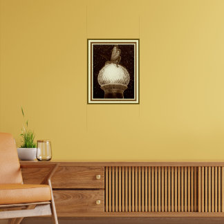 "Fee auf der Kuppel" von Fidus 40 x 50 cm Poster