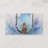 Fee auf ein Schwingen-Visitenkarten Visitenkarte (Rückseite)