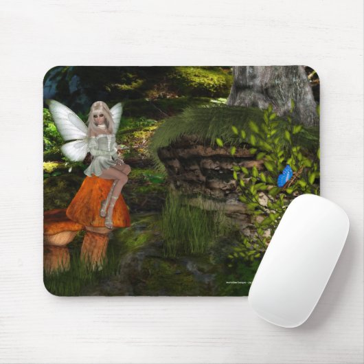 Fee auf einem Pilz-Entwurf 2 Mousepad (Mit Mouse)