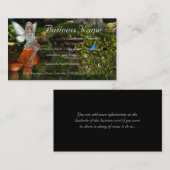 Fee auf Visitenkarten eines Pilz-Entwurfs-2 Visitenkarte (Vorne/Hinten)