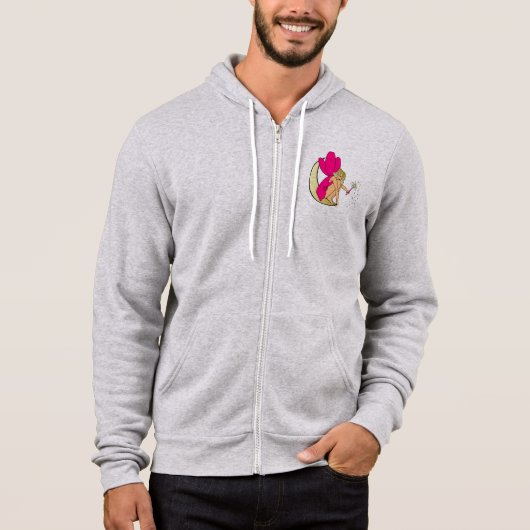 Fee, blaue Fee Hoodie (Vorderseite)