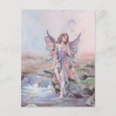 FEE BUBBLES von SHARON SHARPE Postkarte (Vorderseite)