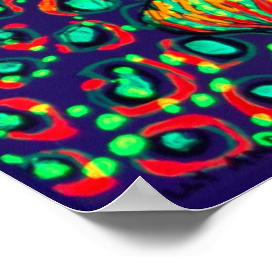 Fee Canvas Poster (Ecke)