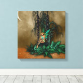 Fee Canvas Print Leinwanddruck (Insitu (Holzboden))